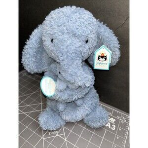 Jellycat Huddles Elephant Blue Retired And Very Rare. Brand New With Tags.